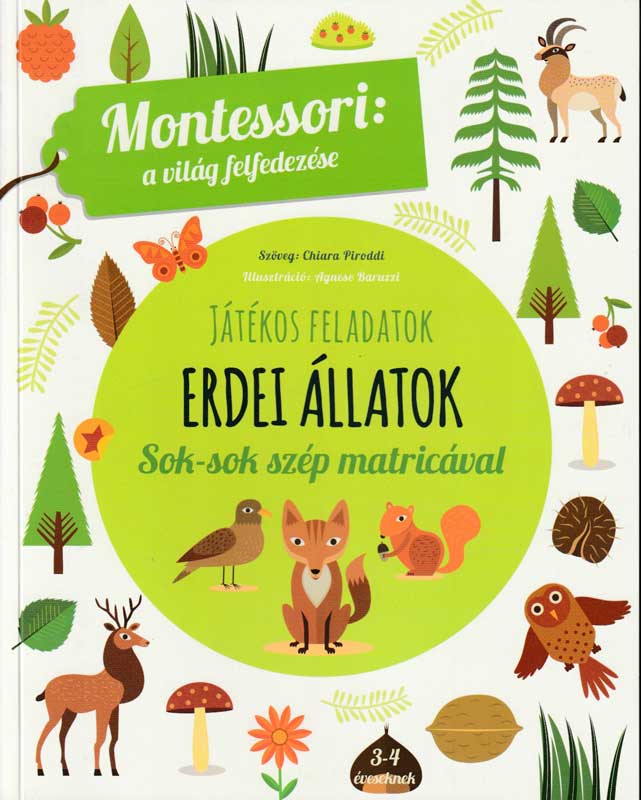 Montessori a világ felfedezése: Erdei állatok