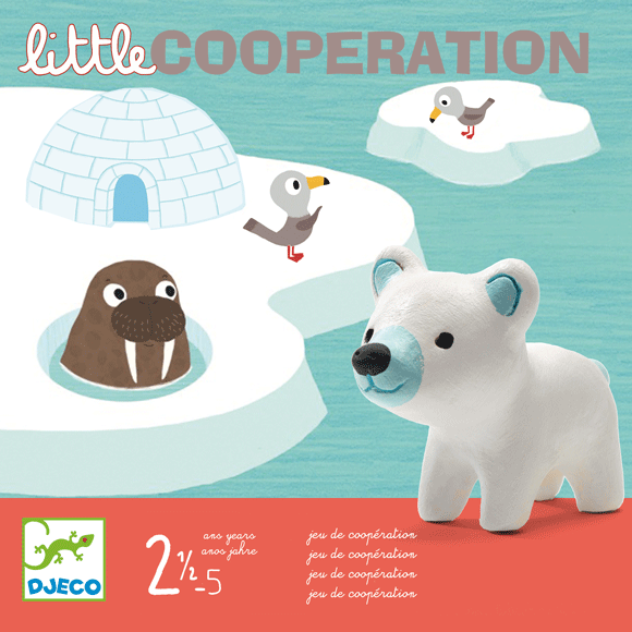 Állatmentő- kooperatív társasjáték – Djeco Little cooperation