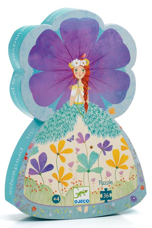 A Tavasz Hercegnője – The princess of spring – Formadobozos Djeco puzzle 36db-os