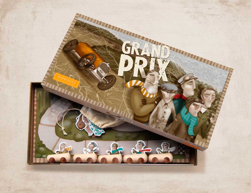 Grand prix – Az első verseny – Marbushka taktikai játék