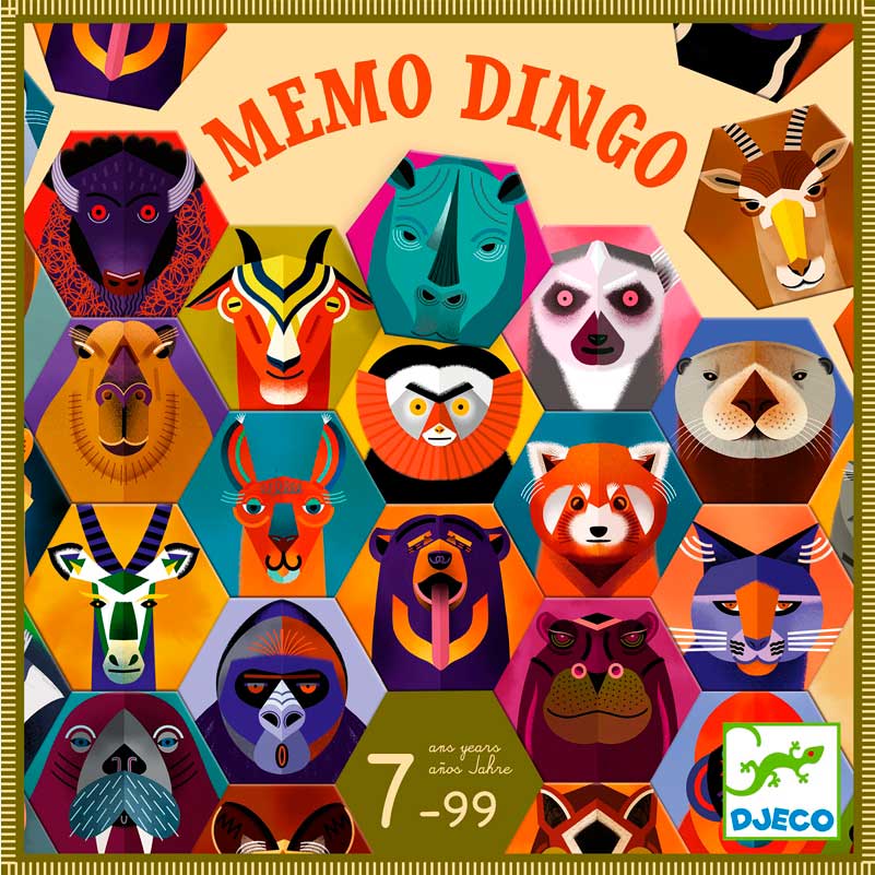 Memo Dingo – Memóriajáték – Djeco