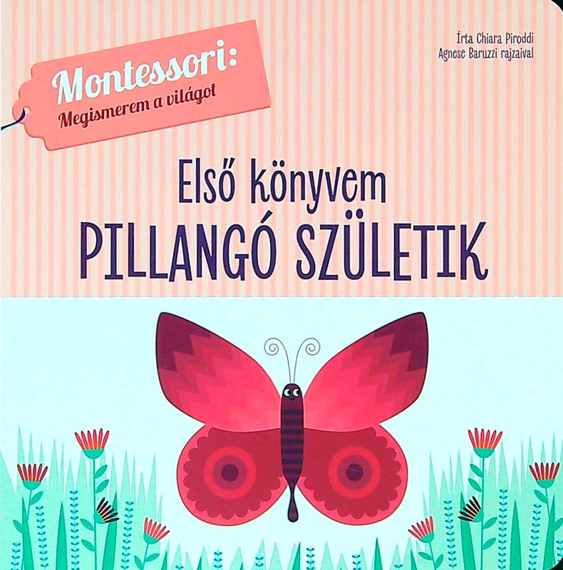 Első könyvem Pillangó születik – Montessori: Megismerem a világot