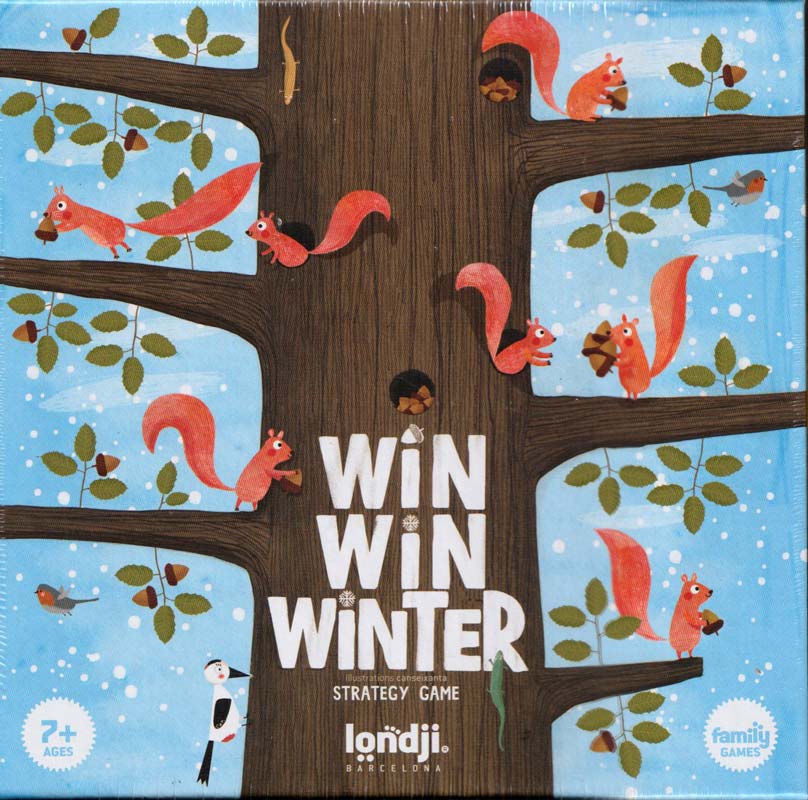 Mókusok viadala – Win Win Winter – Stratégiai Londji társasjáték