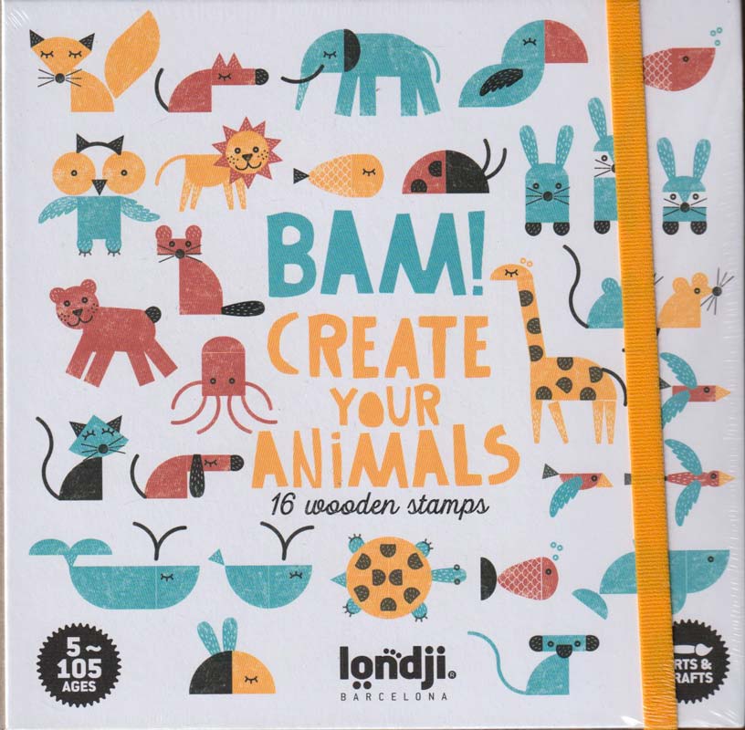 BAM! Készíts saját állatot! – Londji fanyomda – Állatok