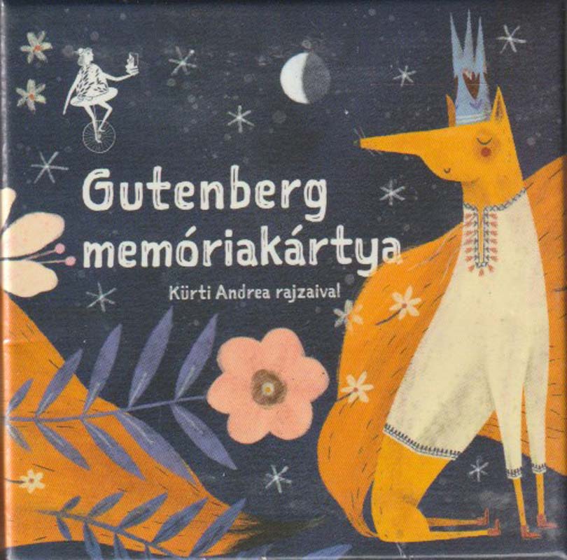 Gutenberg népmesés memóriakártya – Kürti Andrea rajzaival