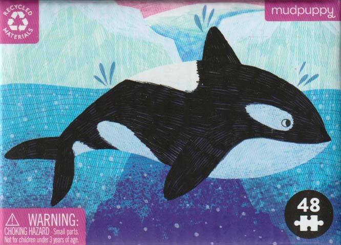 Kardszárnyú delfin- 48 db-os Mudpuppy mini puzzle