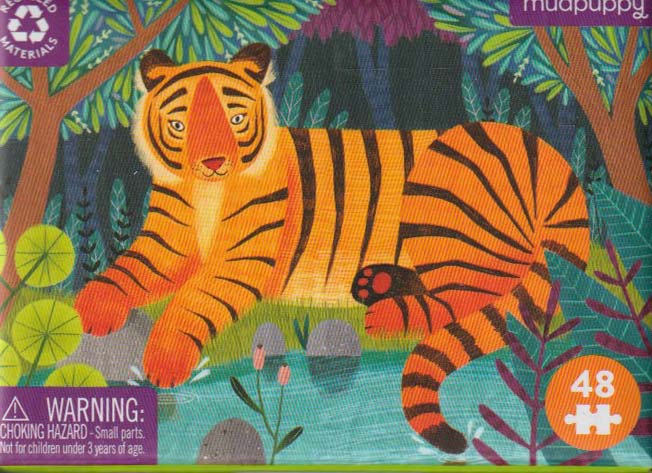 Bengáli tigris – 48 db-os Mudpuppy mini puzzle