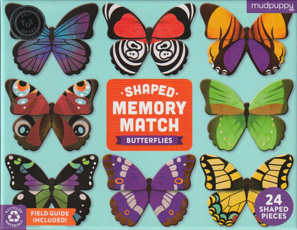 Pillangók – Memóriajáték – Mudpuppy
