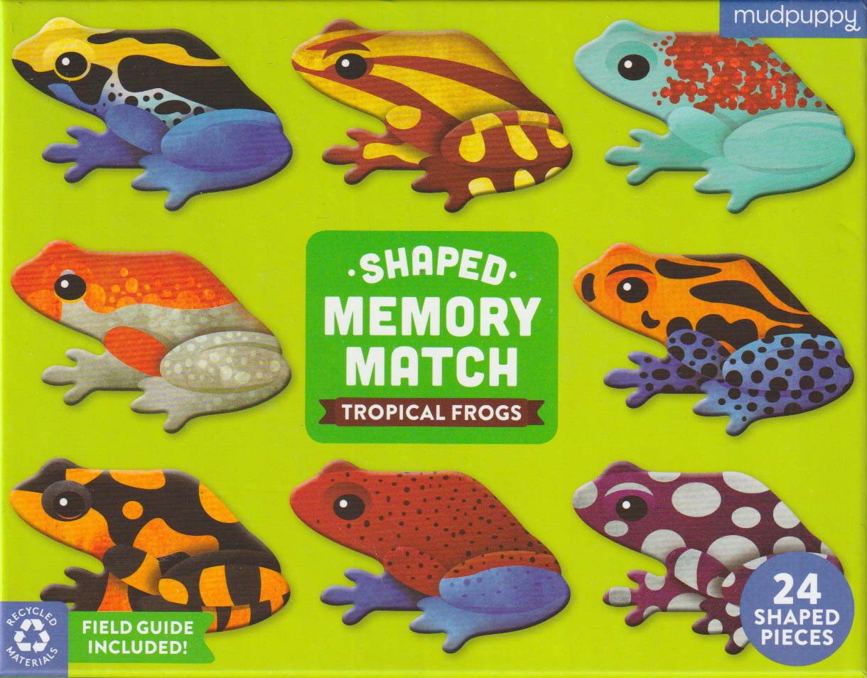 Trópusi békák – Memóriajáték – Mudpuppy