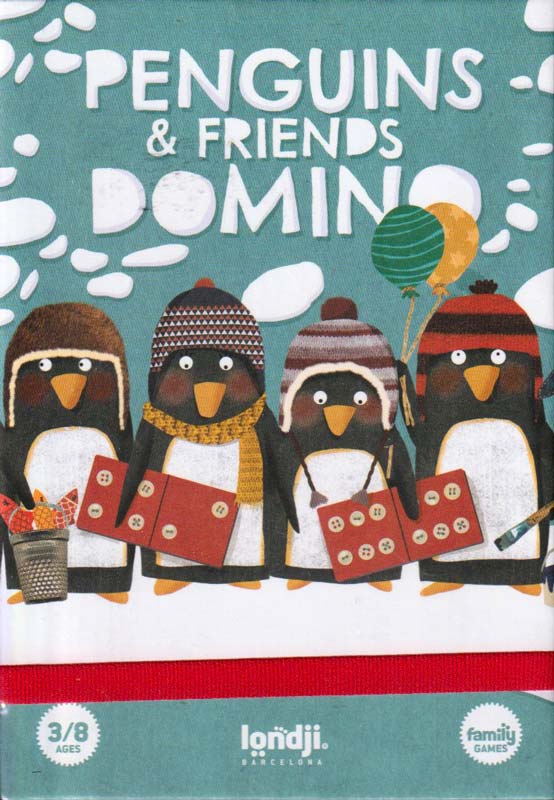 Pingvinek és barátaik – Domino játék – Londji