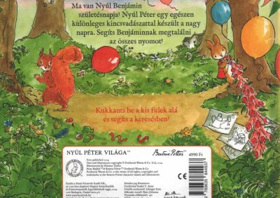 nyúl péter szülinapi kincsvadászat hatso