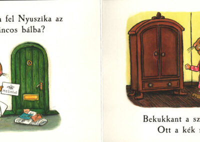 tölgyerdő meséi nyuszika új ruhája b1