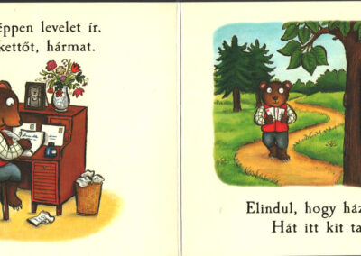 tölgyerdő meséi mackó levelei b