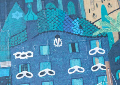 Barcelona Skyline Puzzle (10)