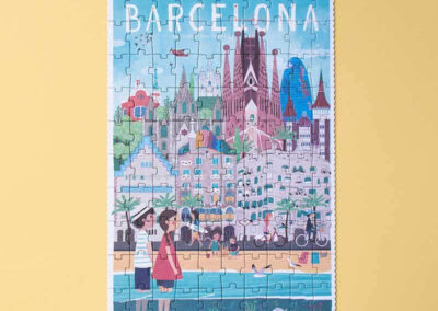 Barcelona Skyline Puzzle (2)