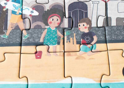 Barcelona Skyline Puzzle (3)