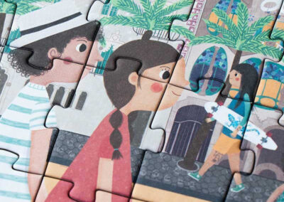 Barcelona Skyline Puzzle (4)
