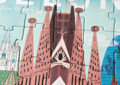 Barcelona Skyline Puzzle (5)