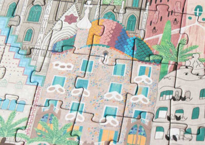 Barcelona Skyline Puzzle (6)
