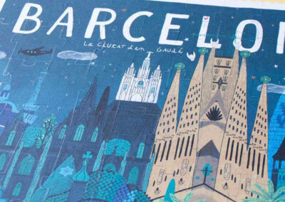 Barcelona Skyline Puzzle (9)
