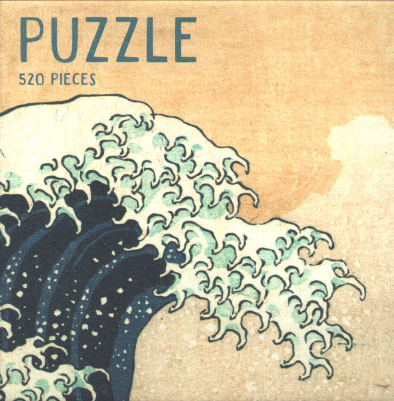 Cube Puzzle Hokusai The Wave – A hullám – 520 db-os Londji puzzle Cube Puzzle Hokusai The Wave – A hullám – 520 db-os Londji puzzle