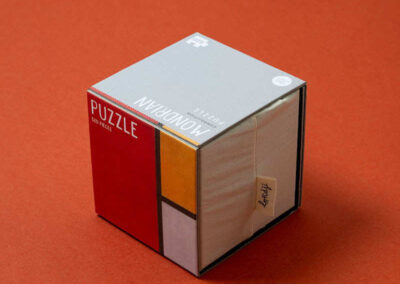 Cube Puzzle - (MONDRIAN) COMPOSITION