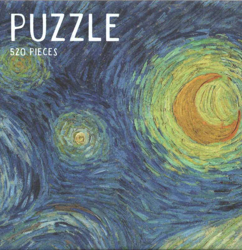 Cube Puzzle Van Gogh Starry Night – Csillagos éj – 520 db-os Londji puzzle Cube Puzzle Van Gogh Starry Night – Csillagos éj – 520 db-os Londji puzzle