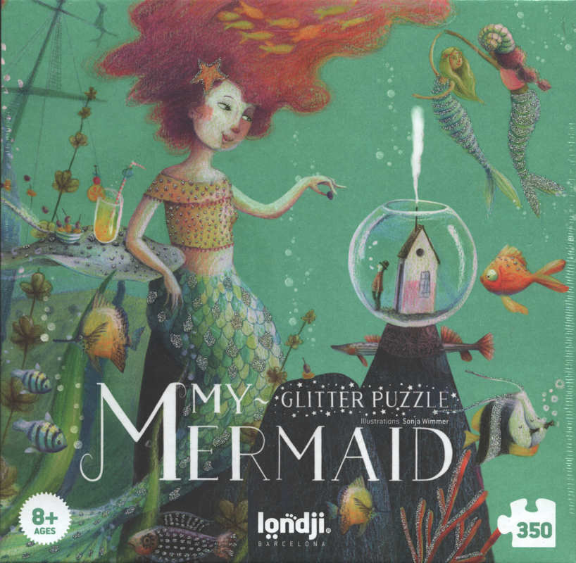 My Mermaid – Sellőm – 350 db-os csillogós Londji puzzle My Mermaid – Sellőm – 350 db-os csillogós Londji puzzle
