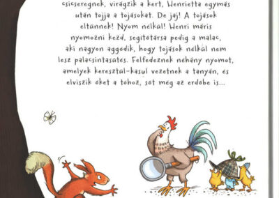 henri és henrietta eltűntek a tojások h
